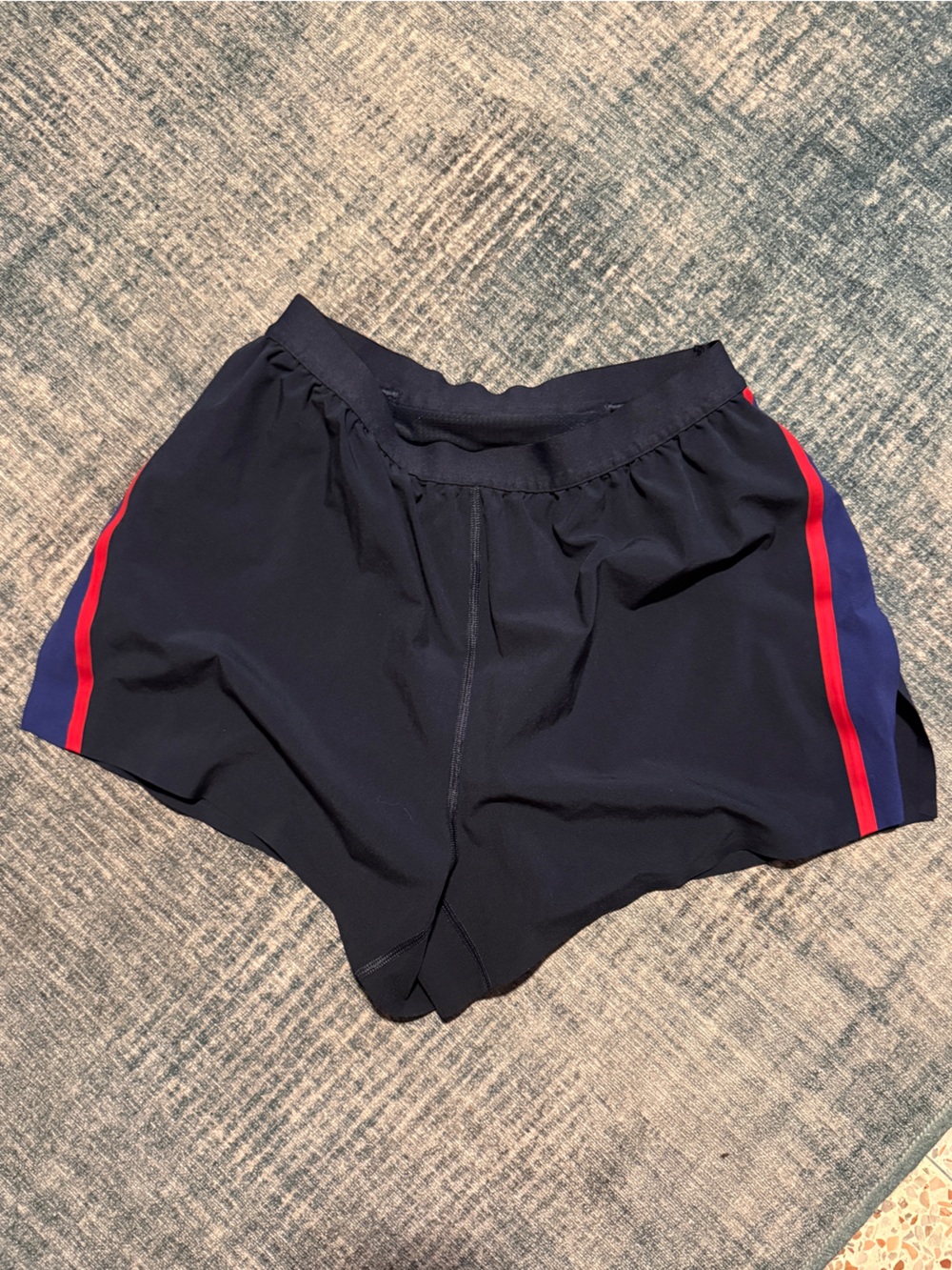 Lululemon split shorts navy